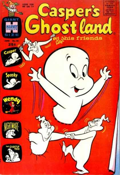 Casper's Ghostland 36 - Friendly - Ghost - Halloween - Scary - Spooky