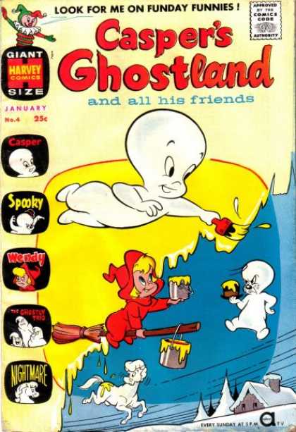 Casper's Ghostland 4 - Casper - Ghosts - Wendy - Paint - Horse