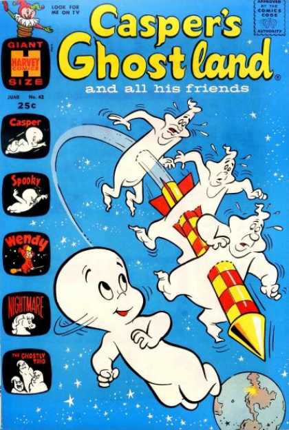 Casper's Ghostland 42 - Rocket - Wendy - Nightmare - Earth - Outer Space