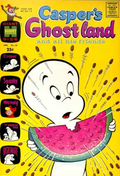 All His Friends - Marvel Comics - Approved - Giant Size - Wendy Casper's Ghostland 58 - All His Friends - Marvel Comics - Approved - Giant Size - Wendy