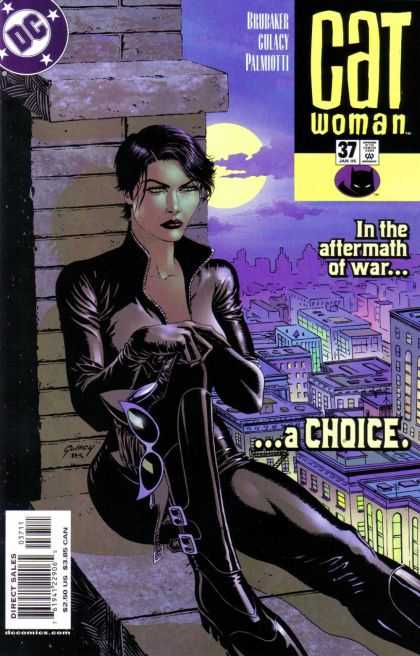 Catwoman (2001) 37 - Moonlight - Dark - Dc - Cityscape - Palmiotti