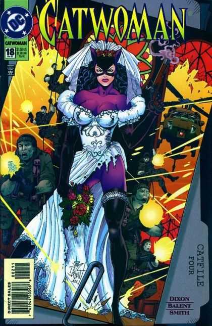 Catwoman 18 - 18 - Wedding Dress - Catfile 4 - Dixon - Balent