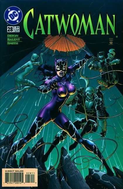 Catwoman 28 - Dc - Dixon - Balent - Smith - Direct Sales - Jimmy Palmiotti, Paul Gulacy