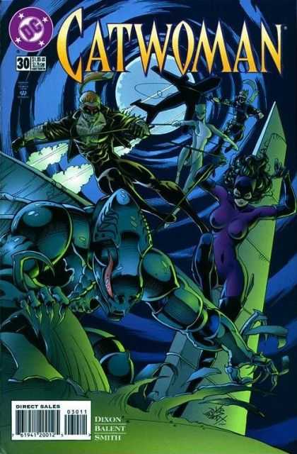 Catwoman 30 - Dc - Dixon - Smith - Balent - Big Breasts - Jimmy Palmiotti, Paul Gulacy