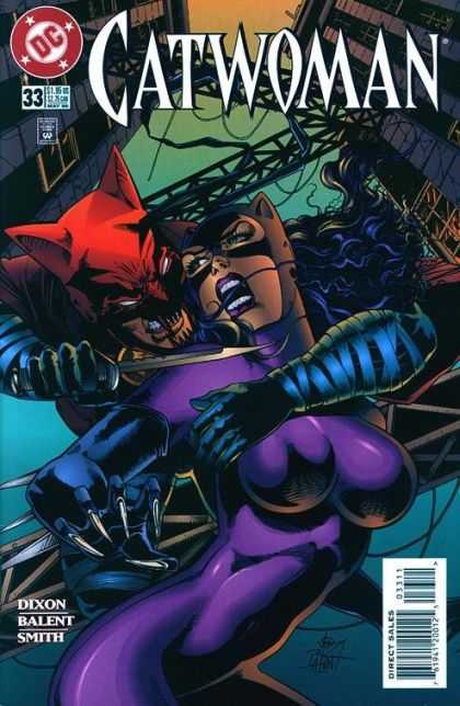 Catwoman 33 - Dc - Battle - Knife - Costumes - Dixon Ballent Smith - Jimmy Palmiotti, Paul Gulacy