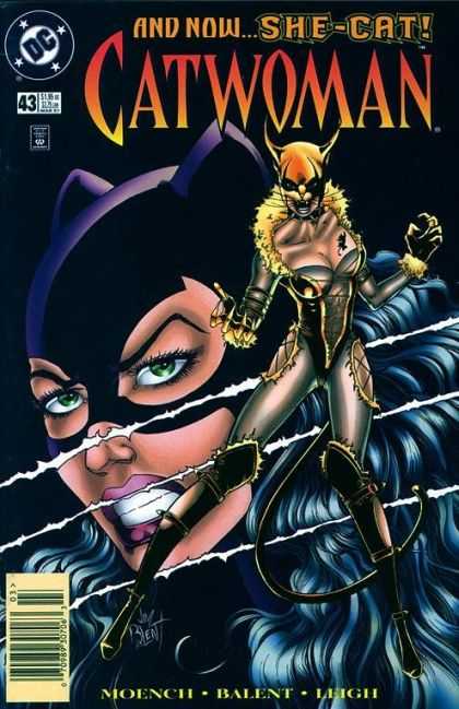 Catwoman 43 - And Nowshe-cat - Scratches - Moench - Balent - Leigh - Mark Simpson