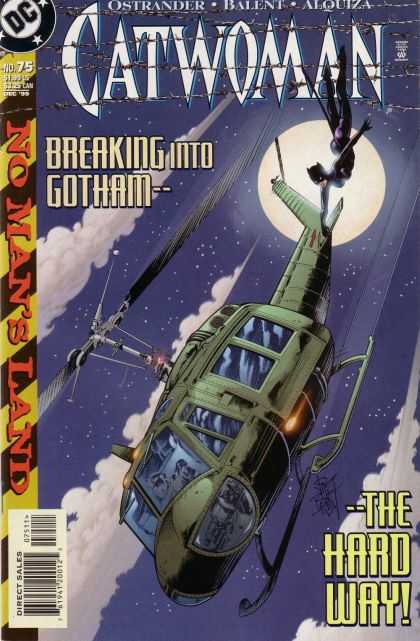 Catwoman 75 - Ostrander - Balent - Alquiza - Breaking Into Gotham - The Hard Way - Adam Hughes