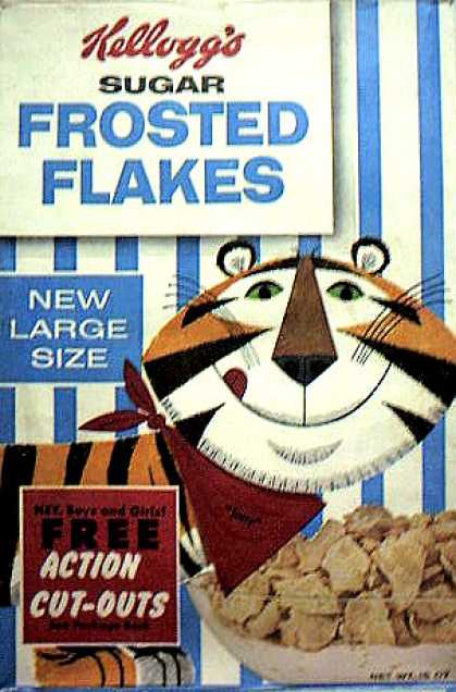 Cereal Boxes - Tony the Tiger