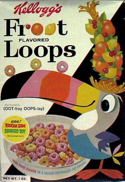 Cereal Boxes - Toucan Sam