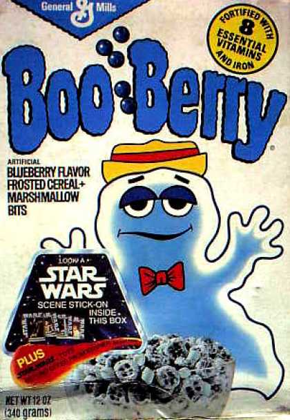 Cereal Boxes - Boo Berry