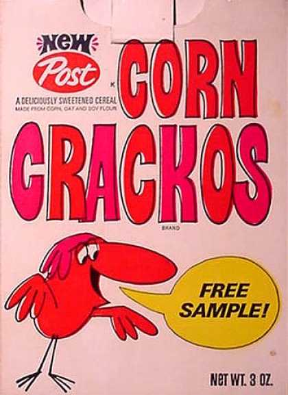 Cereal Boxes - Cracko bird