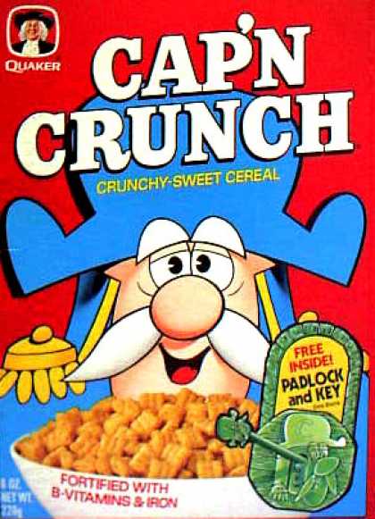 Cereal Boxes - Cap'n