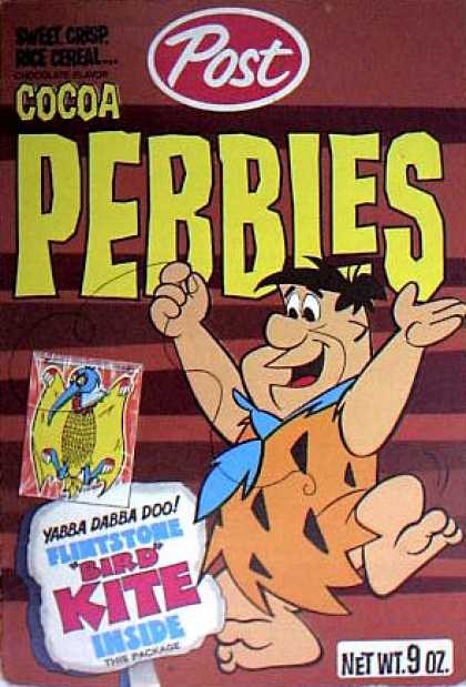 Cereal Boxes - Fred Flintstone