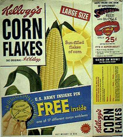 Cereal Boxes - Corn
