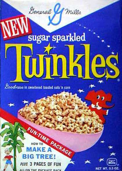 Cereal Boxes - Twinkles