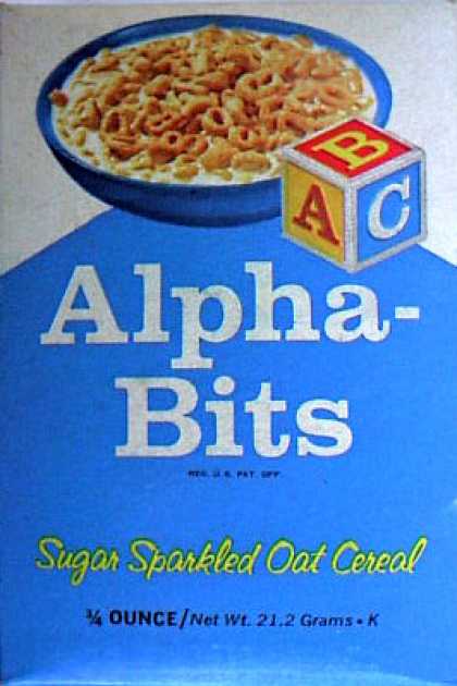 Cereal Boxes - blocks