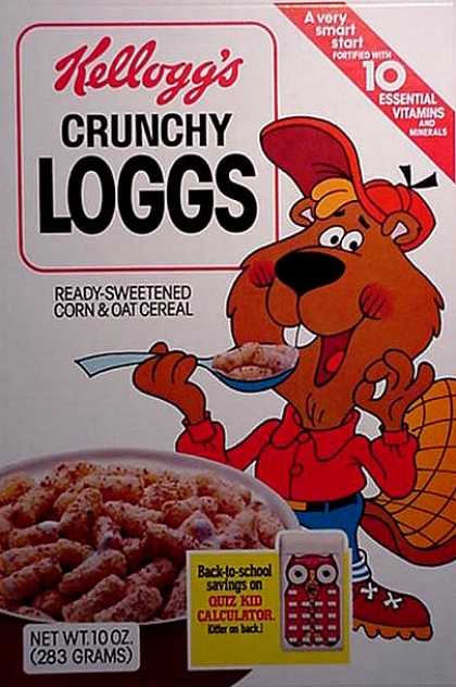 Cereal Boxes - Bixby Beaver
