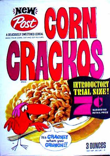 Cereal Boxes - Cracko Bird