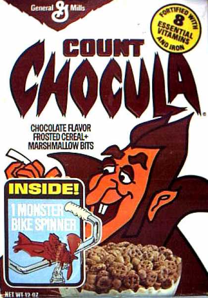 Cereal Boxes - Count Chocula