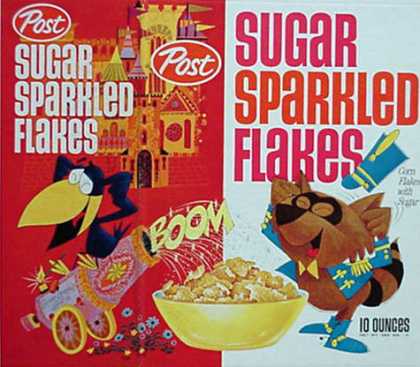 Cereal Boxes - Rory Raccoon (cannon)