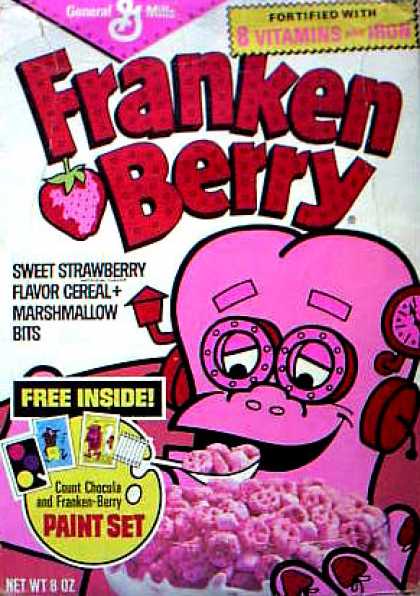 Cereal Boxes - Frankenberry