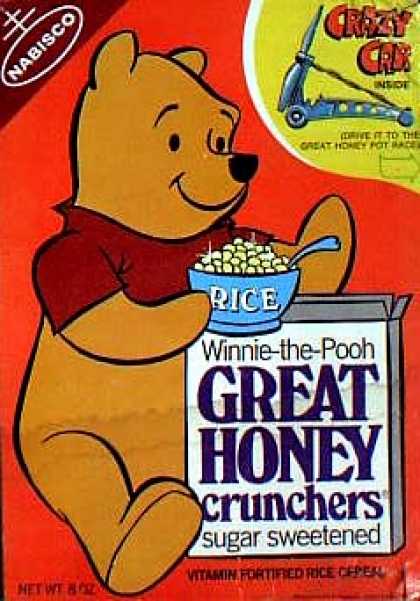 Cereal Boxes - Winnie the Pooh