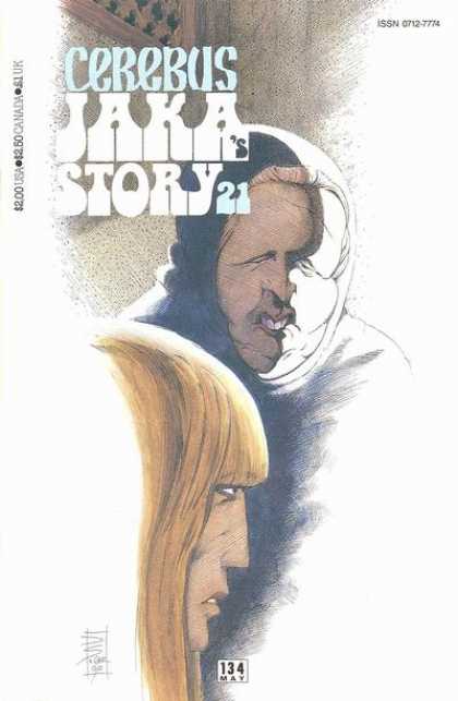 Cerebus 134 - Sad Shadows - Men Of Cloth - Looking Forward - Desperate Shadows - Among Friends U0026 Enemies - Dave Sim