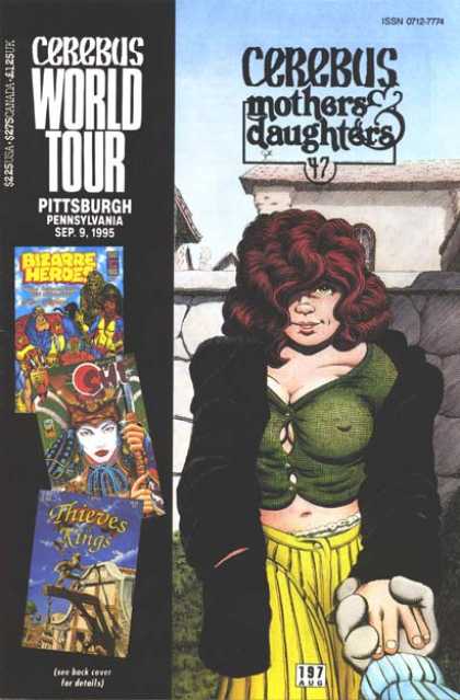 Cerebus 197 - Mothers - Daughters - Stone Wall - Holding Hands - Red Hair - Dave Sim