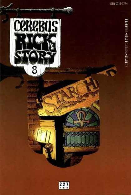 Cerebus 227 - Ricks Story - Sign - Anhk - Starchild - Lamp - Dave Sim