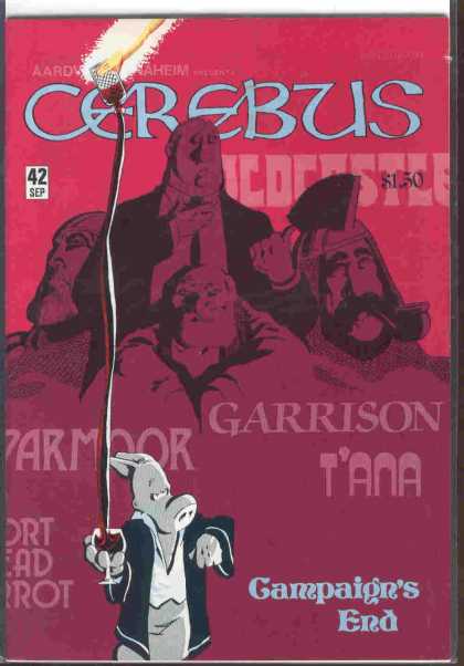 Cerebus 42 - Hand - Man - Wine - Garrison - Parmoor - Dave Sim