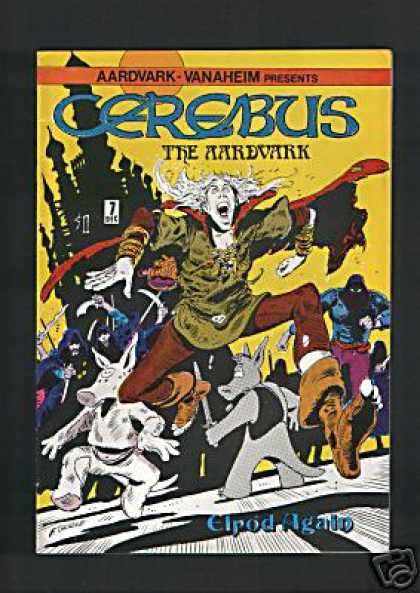 Cerebus 7 - Yellow - Guy - Run - Animals - City - Dave Sim