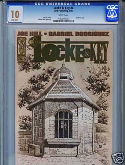 CGC 10 Comics - Locke & Key (CGC) - Locke And Key - Joe Hill - Gabriel Rodriguez - House - Girl