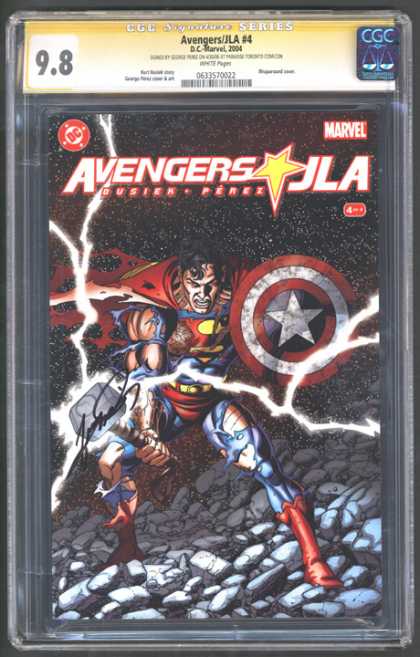 CGC Graded Comics - Avengers/JLA #4 (CGC)