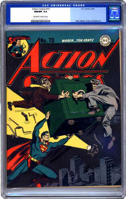 CGC Graded Comics - Action Comics #70 (CGC)