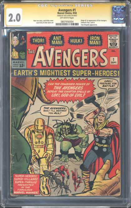 CGC Graded Comics - Avengers #1 (CGC)