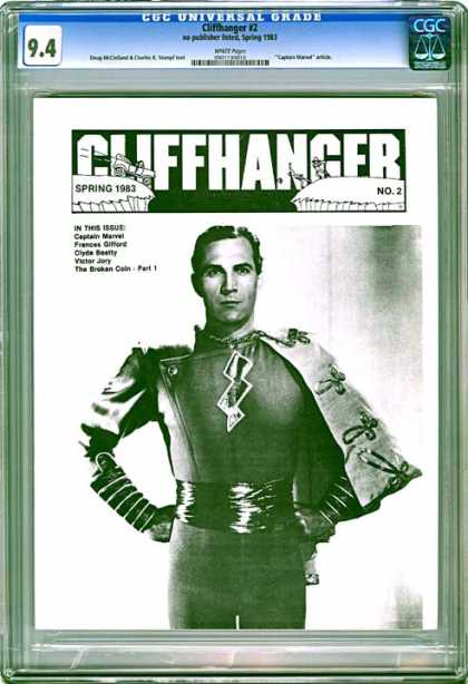 CGC Graded Comics - Cliffhanger #2 (CGC)