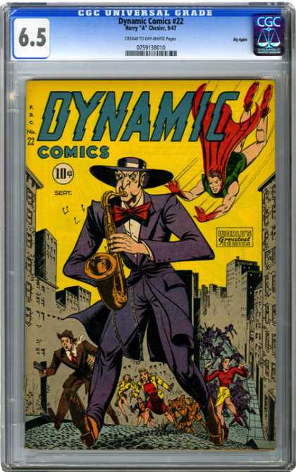 CGC Graded Comics - Dynamic Comics #22 (CGC)