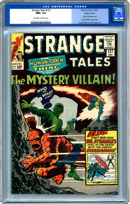 CGC Graded Comics - Strange Tales #127 (CGC)