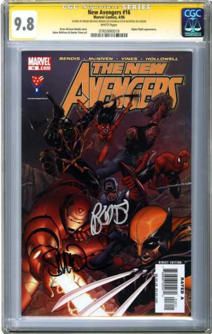 CGC Graded Comics - New Avengers #16 (CGC)