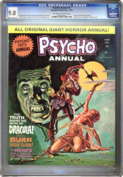 CGC Graded Comics - Psycho Annual #1 (CGC)