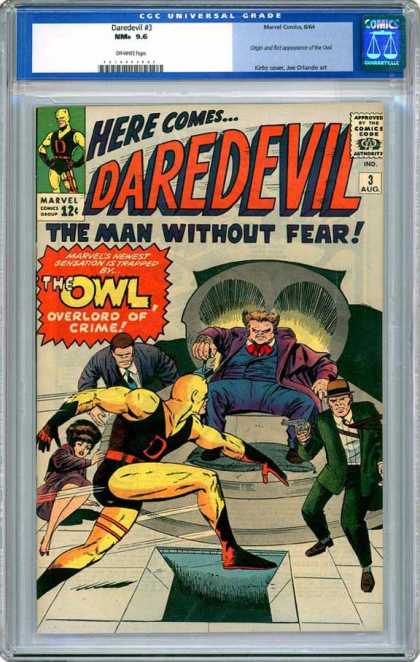 CGC Graded Comics - Daredevil #3 (CGC)