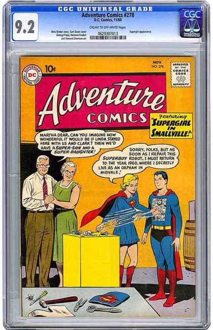 CGC Graded Comics - Adventure Comics #278 (CGC)