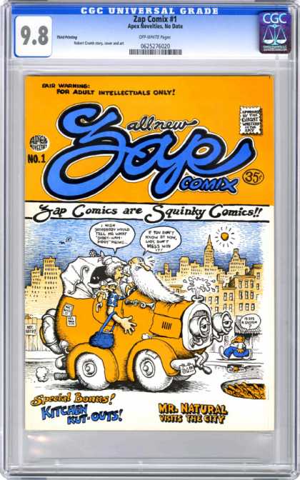 CGC Graded Comics - Zap Comix #1 (CGC)