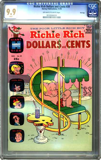 CGC Graded Comics - Richie Rich Dollars and Cents #39 (CGC)