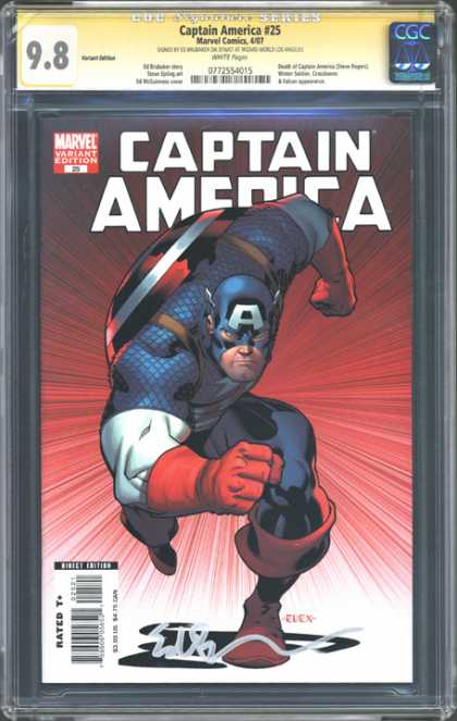 CGC Graded Comics - Captain America #25 (CGC)