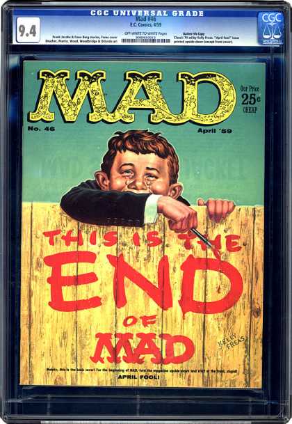 CGC Graded Comics - Mad #46 (CGC)