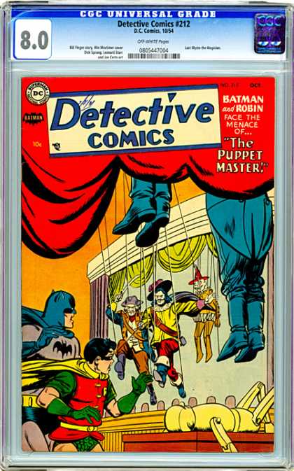 CGC Graded Comics - Detective Comics #212 (CGC)