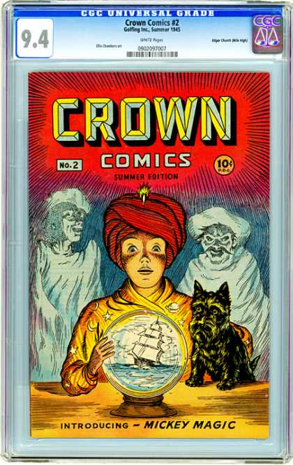 CGC Graded Comics - Crown Comics #2 (CGC)