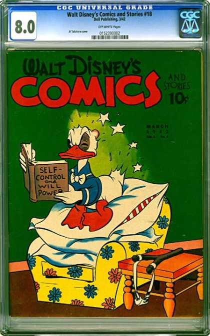 CGC Graded Comics - Walt Disney's Comics and Stories #18 (CGC)