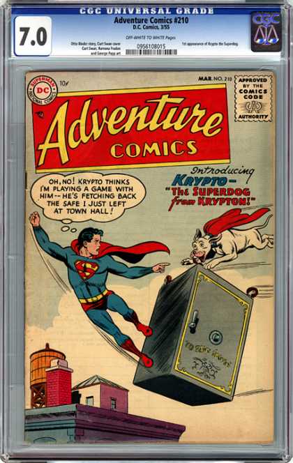 CGC Graded Comics - Adventure Comics #210 (CGC)